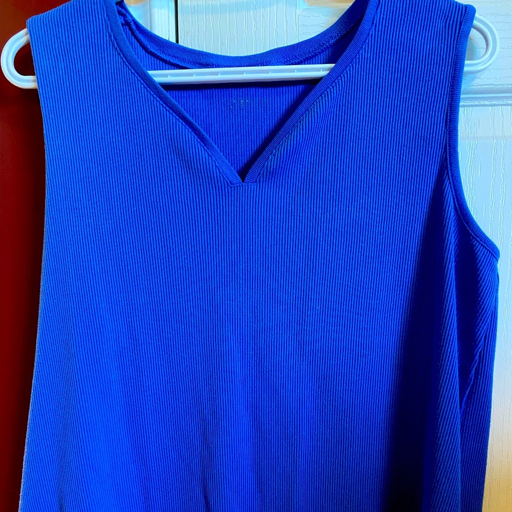 Blue Tank Top